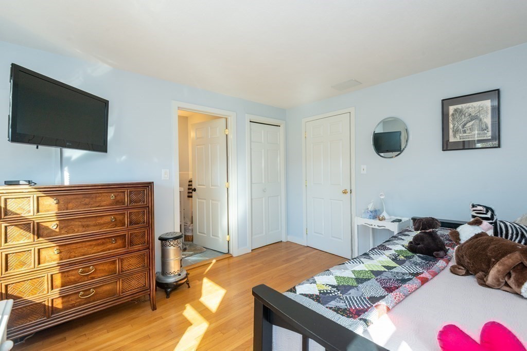 47 Argilla Road Ipswich, MA 01938 - Photo 27 of 42 a bedroom with a bed and flat screen tv