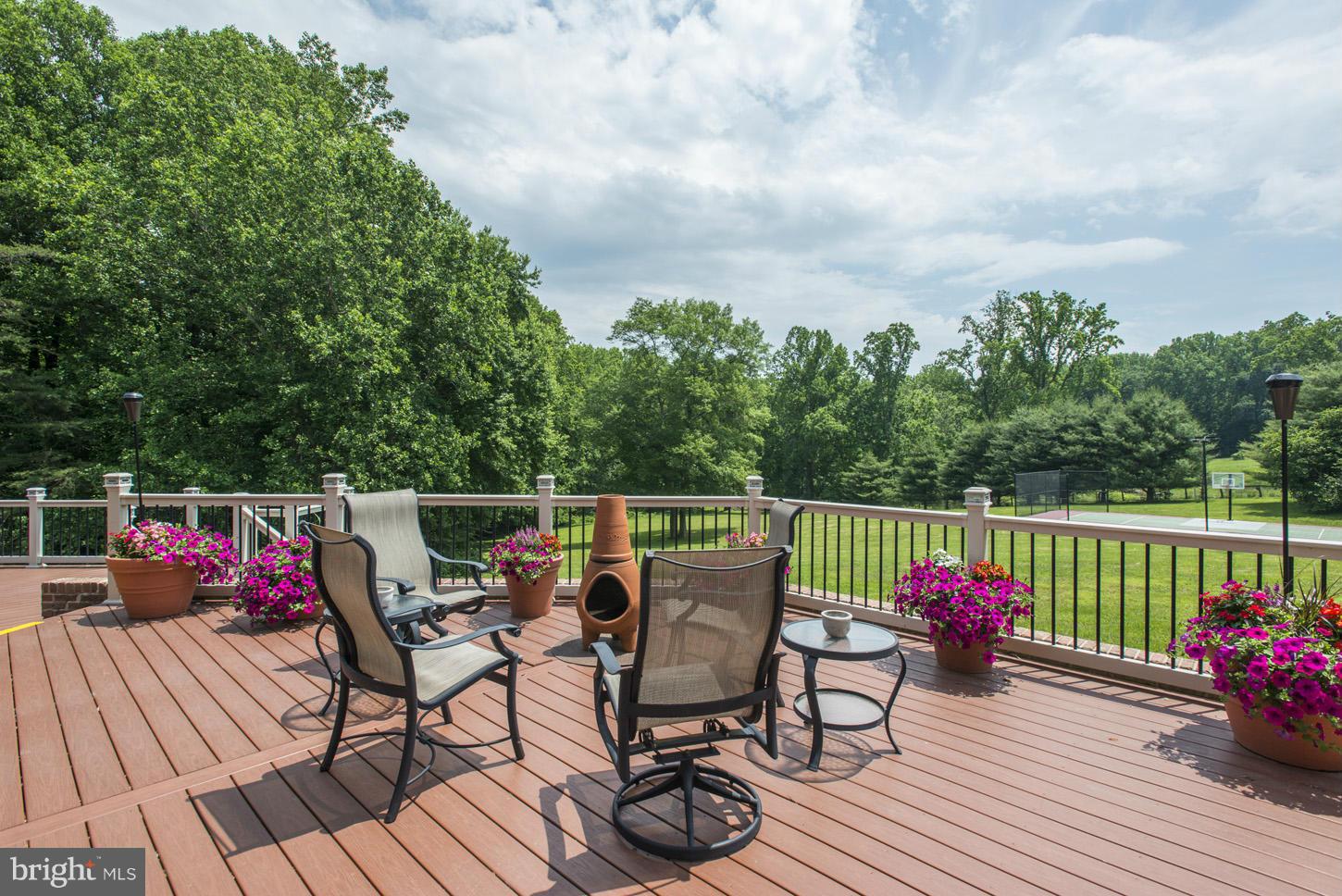 13037 Hall Shop Road Highland, MD 20777 - Photo 28 of 30 Expansive Tiered Deck