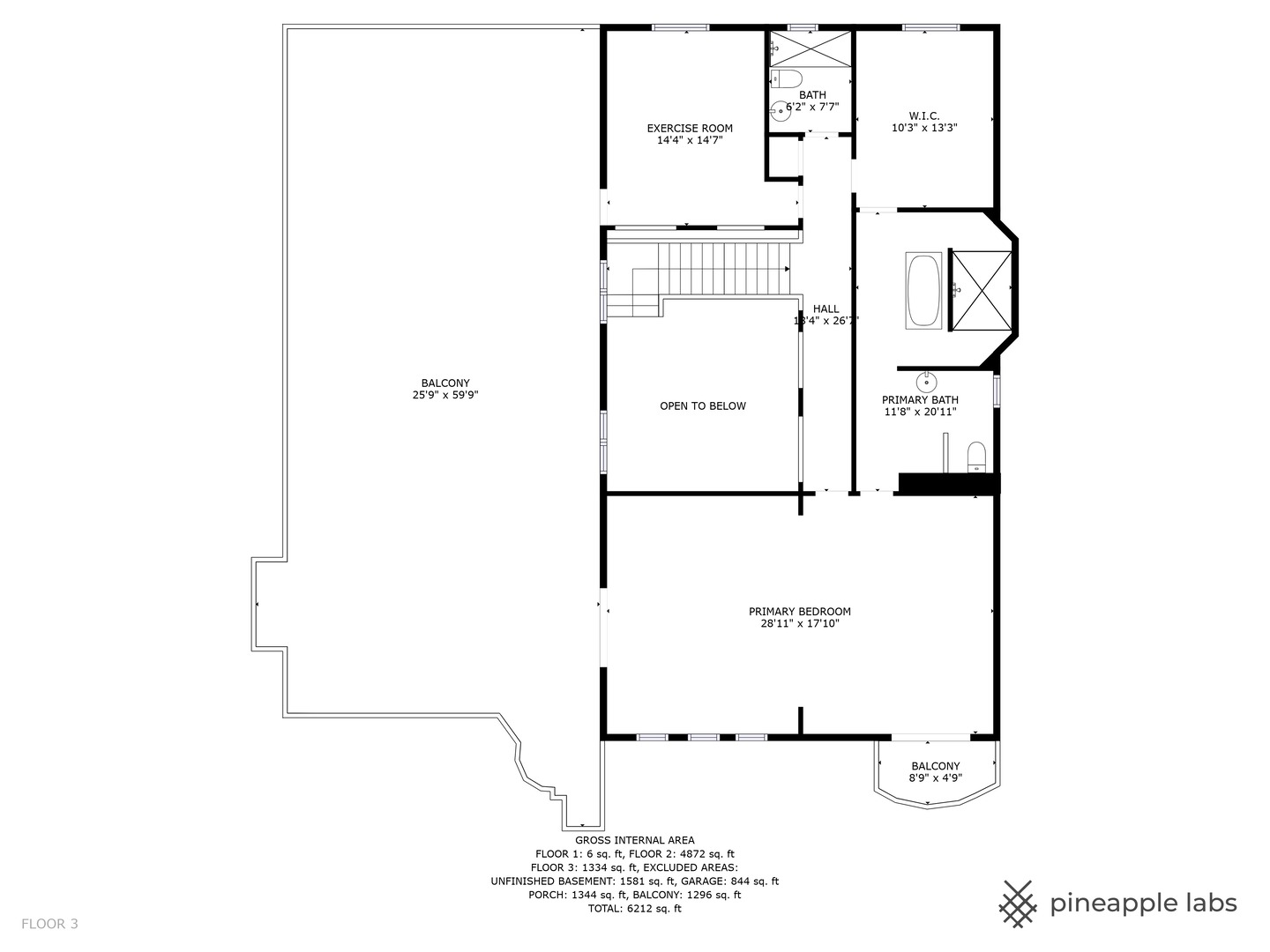 3 Saville Row Barrington Hills, IL 60010 - Photo 51 of 53 a picture of a bathroom