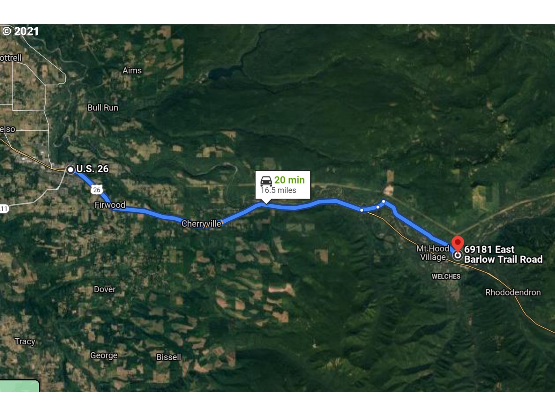 69181 East Barlow Trail Road Rhododendron, OR 97049 - Photo 28 of 29