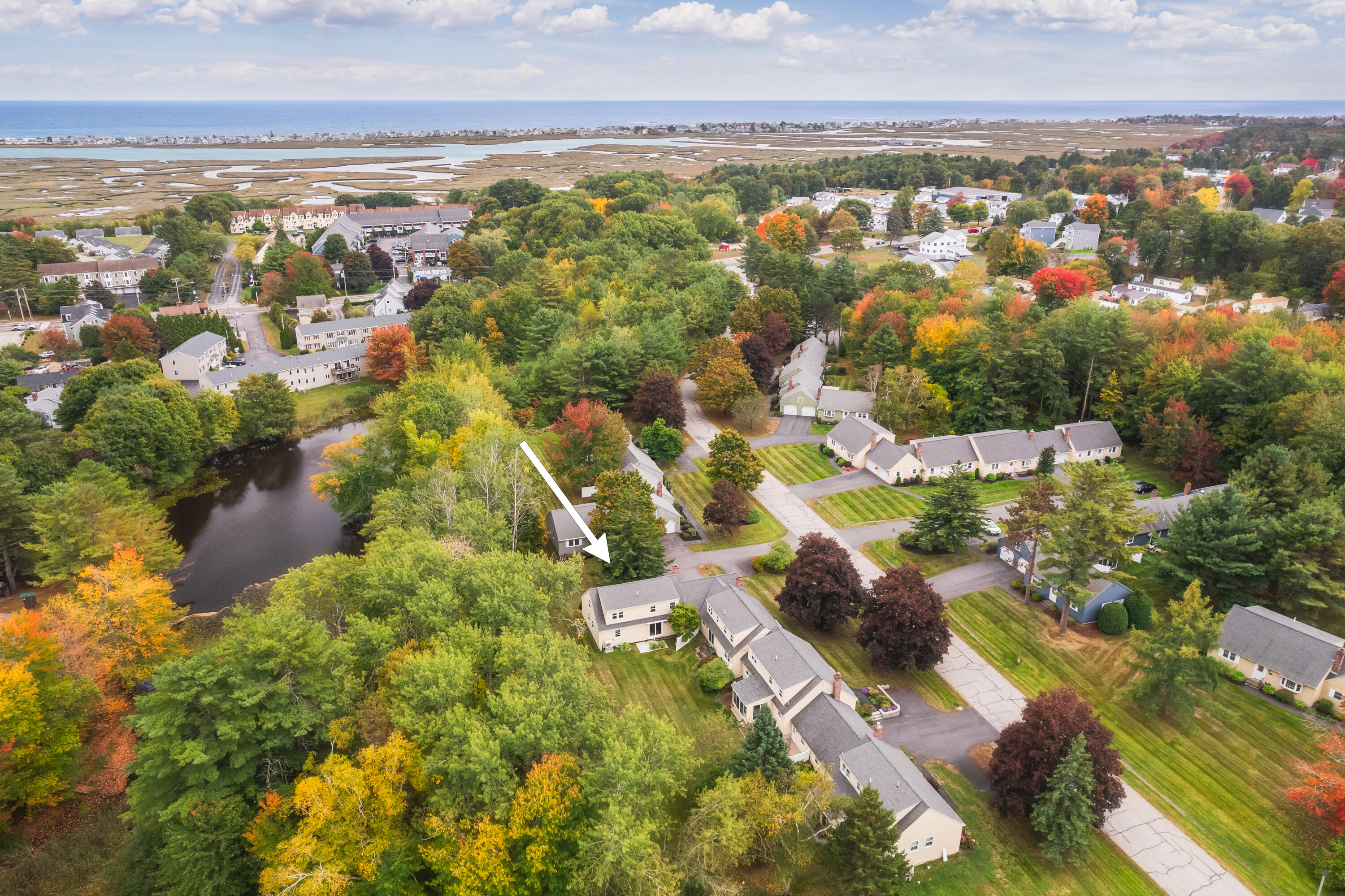 63 Flintlock Village Road, Unit 4 Wells, ME 04090 - Photo 23 of 28 Aerial-7