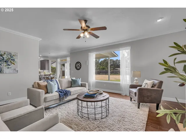 a spacious bedroom with a bed and a table