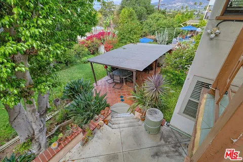 an outdoor view from a window