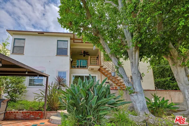 a view of an outdoor sitting area