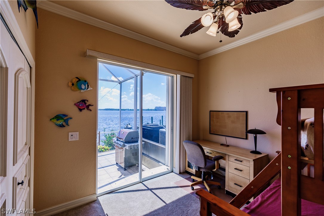 5727 Riverside Drive Cape Coral, FL 33904 - Photo 14 of 35 a view of a workspace with furniture and a window