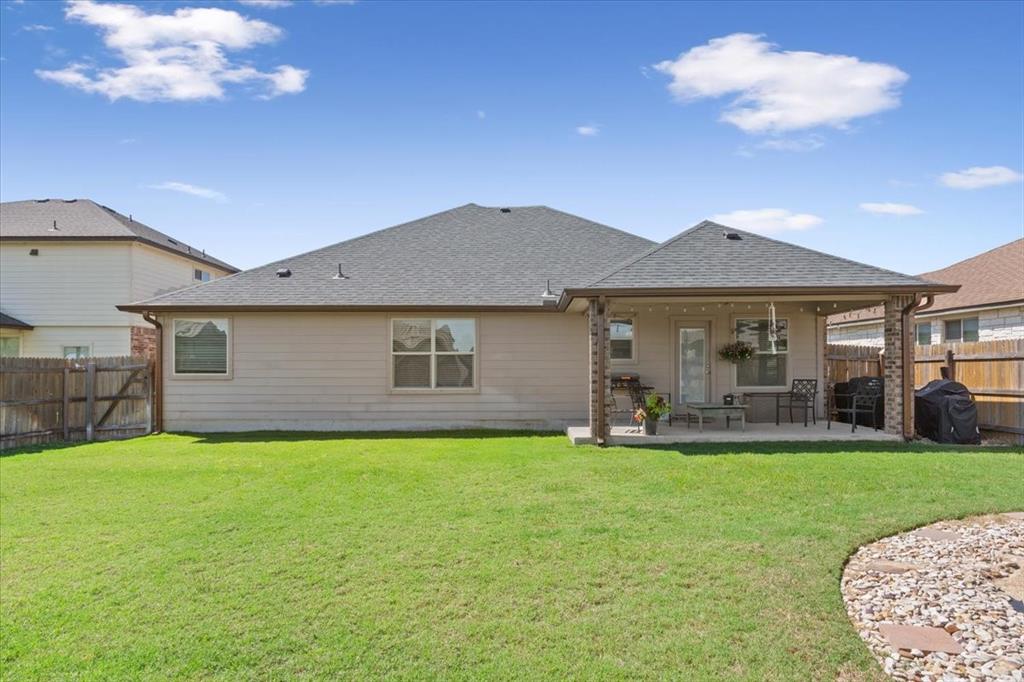 5308 Tama Drive Waco, TX 76708 - Photo 26 of 29 a view of a house with a yard and sitting area