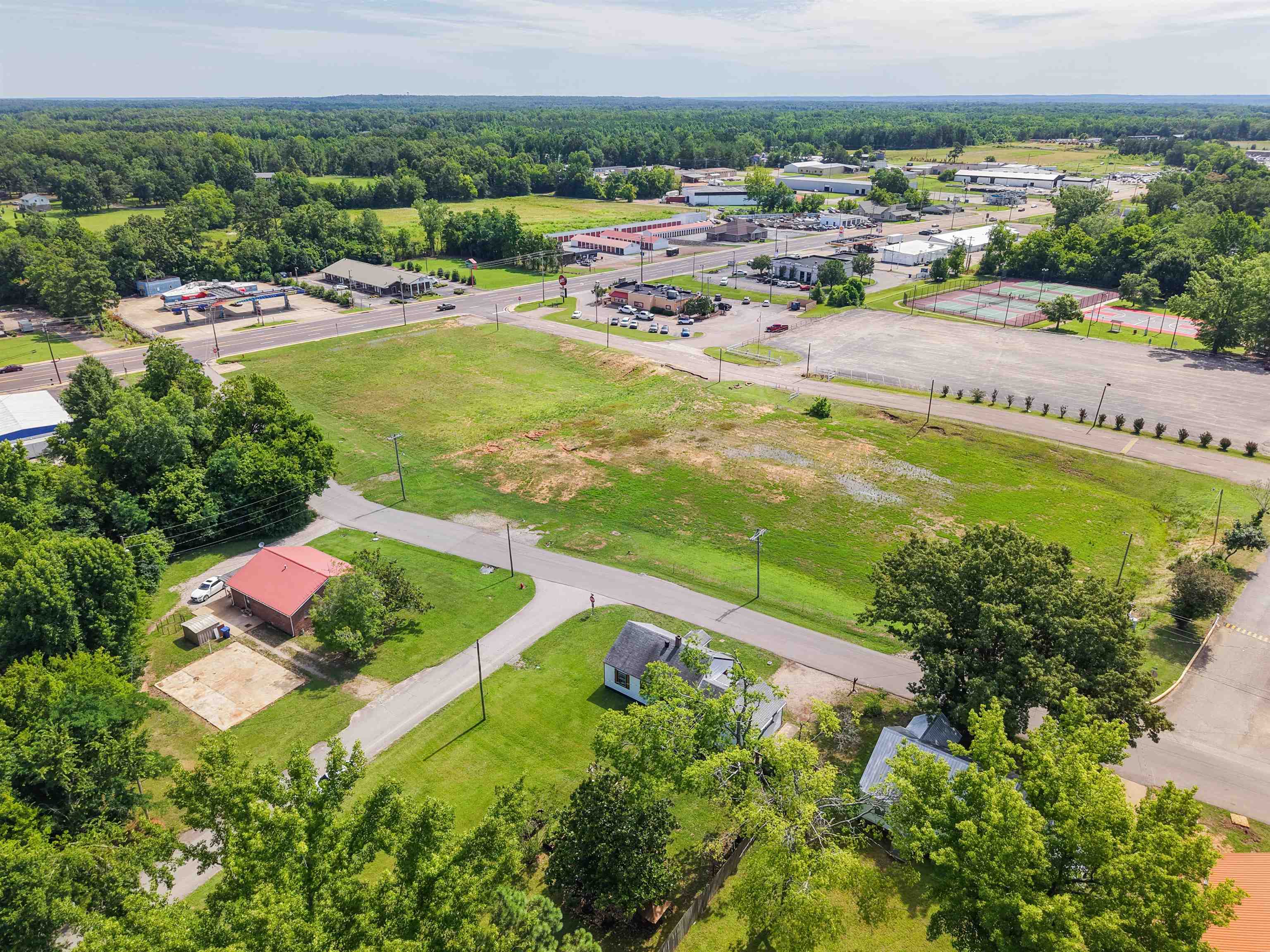 201 Walnut Street Adamsville, TN 38310 - Photo 6 of 26 Aerial view
