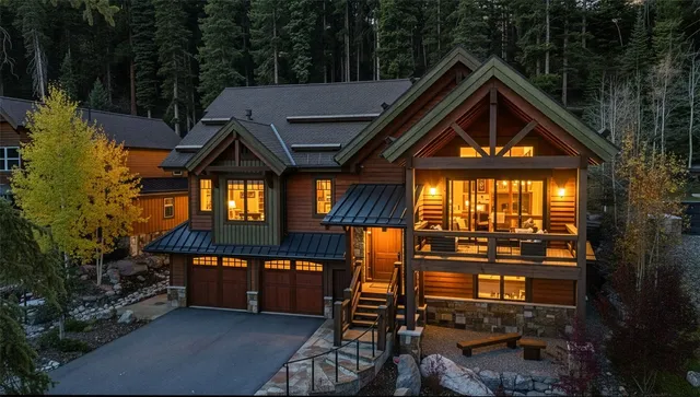 a front view of a house with balcony