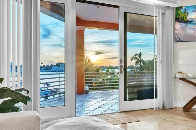 a bathroom with a granite countertop sink a mirror and a shower