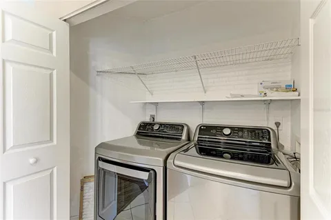 a view of a room with an empty space