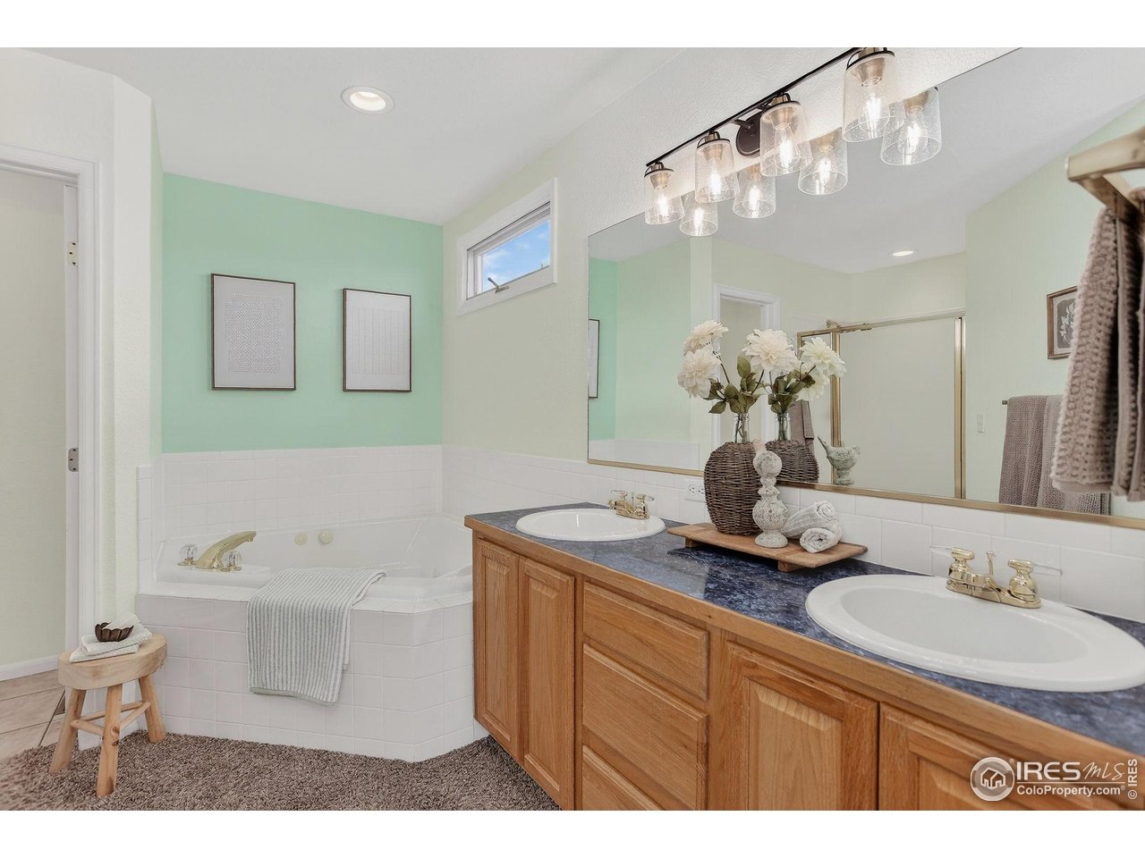 3658 Point Drive Fort Collins, CO 80524 - Photo 30 of 50 a bathroom with a sink and a mirror