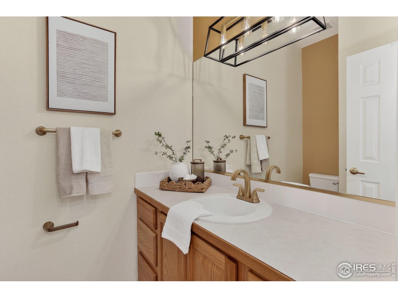 3658 Point Drive Fort Collins, CO 80524 - Photo 10 of 50 a bathroom with a sink and a mirror