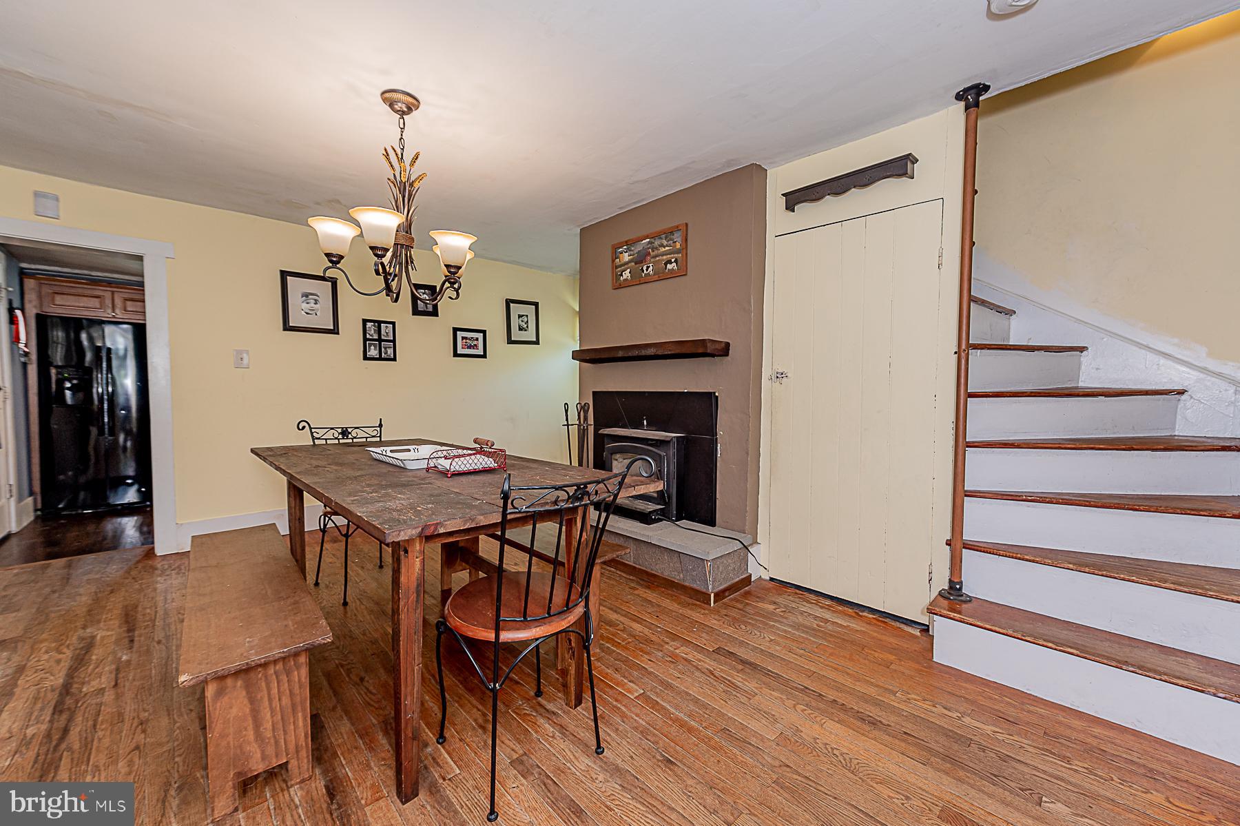 77 Love Run Road Colora, MD 21917 - Photo 22 of 43 a view of a dining room with furniture and wooden floor