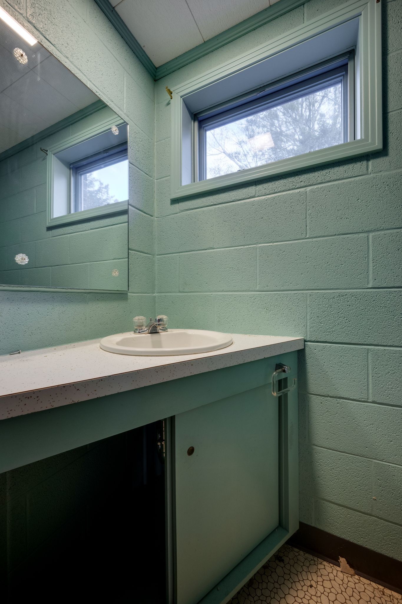 112 Lake Valley Road Dickson, TN 37055 - Photo 25 of 46 a bathroom with a sink and a mirror