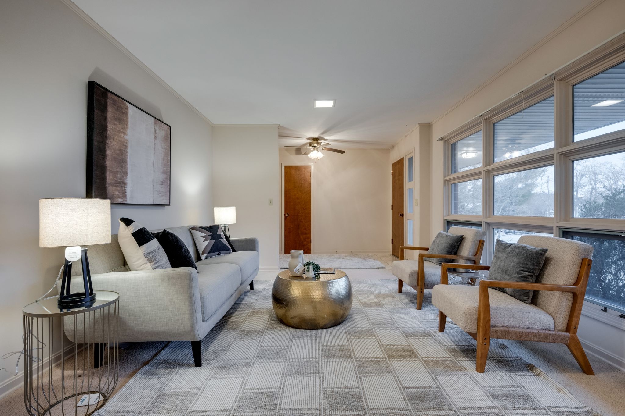 112 Lake Valley Road Dickson, TN 37055 - Photo 8 of 46 a living room with furniture and a lamp