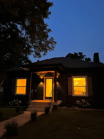 a view of outdoor space and patio