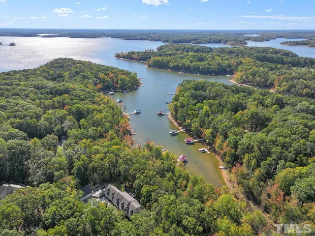 a view of a yard from a balcony