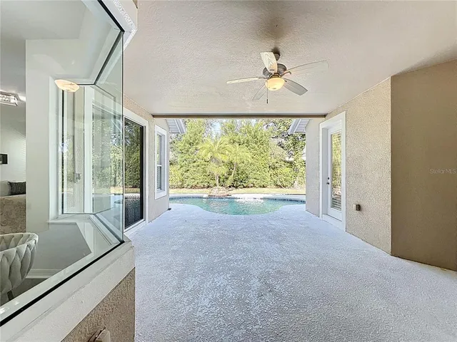 a very nice looking room with a large window