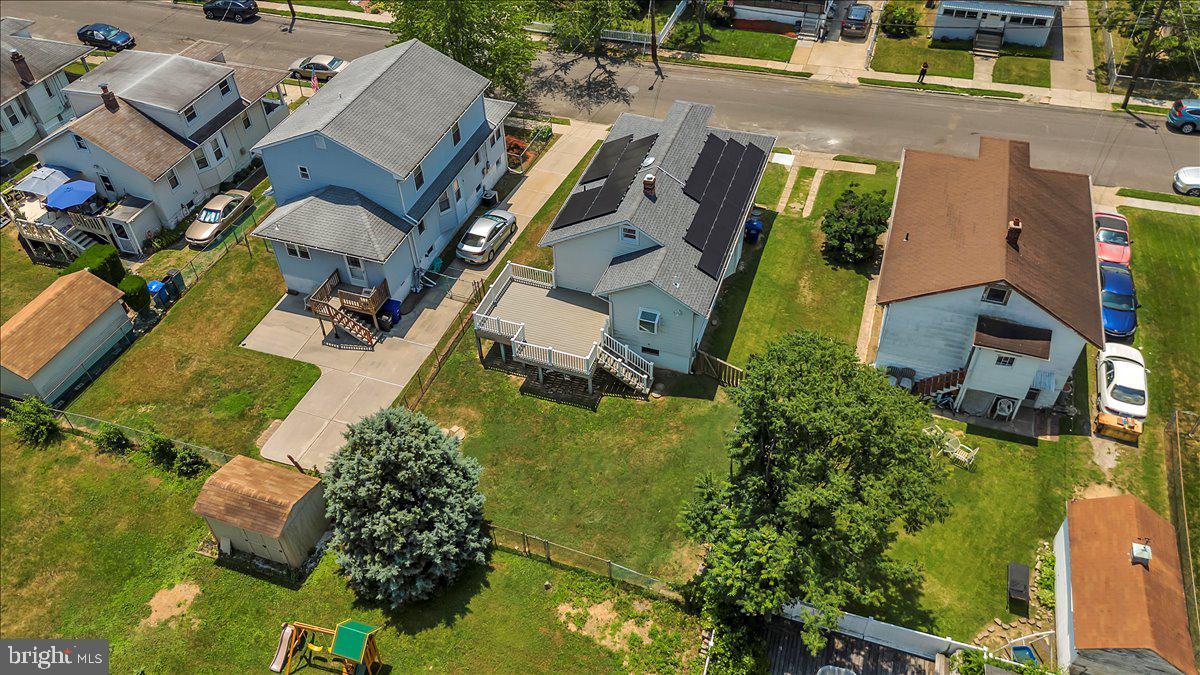 211 South Cedar Avenue Maple Shade, NJ 08052 - Photo 32 of 34 Angled aerial shot of backyard
