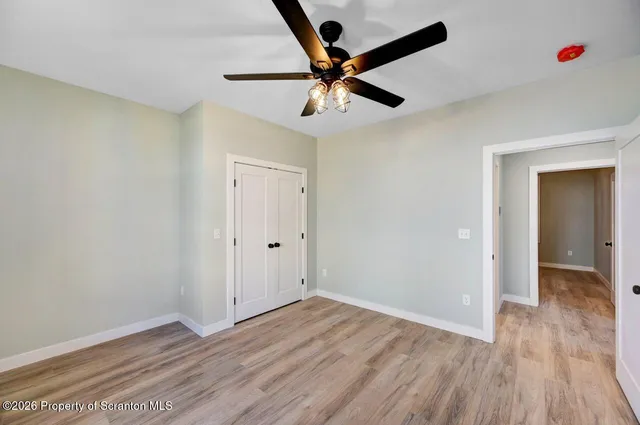 wooden floor in an empty room