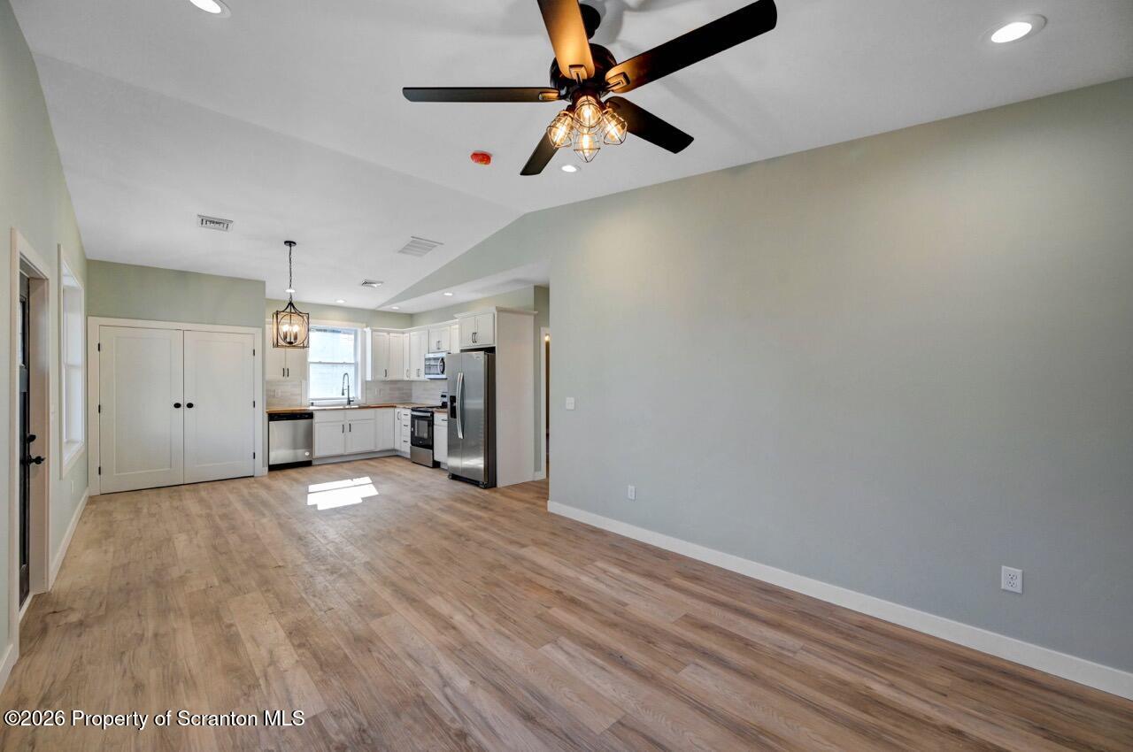 119 Prospect Avenue Scranton, PA 18505 - Photo 27 of 43 a view of a kitchen with a sink and a refrigerator