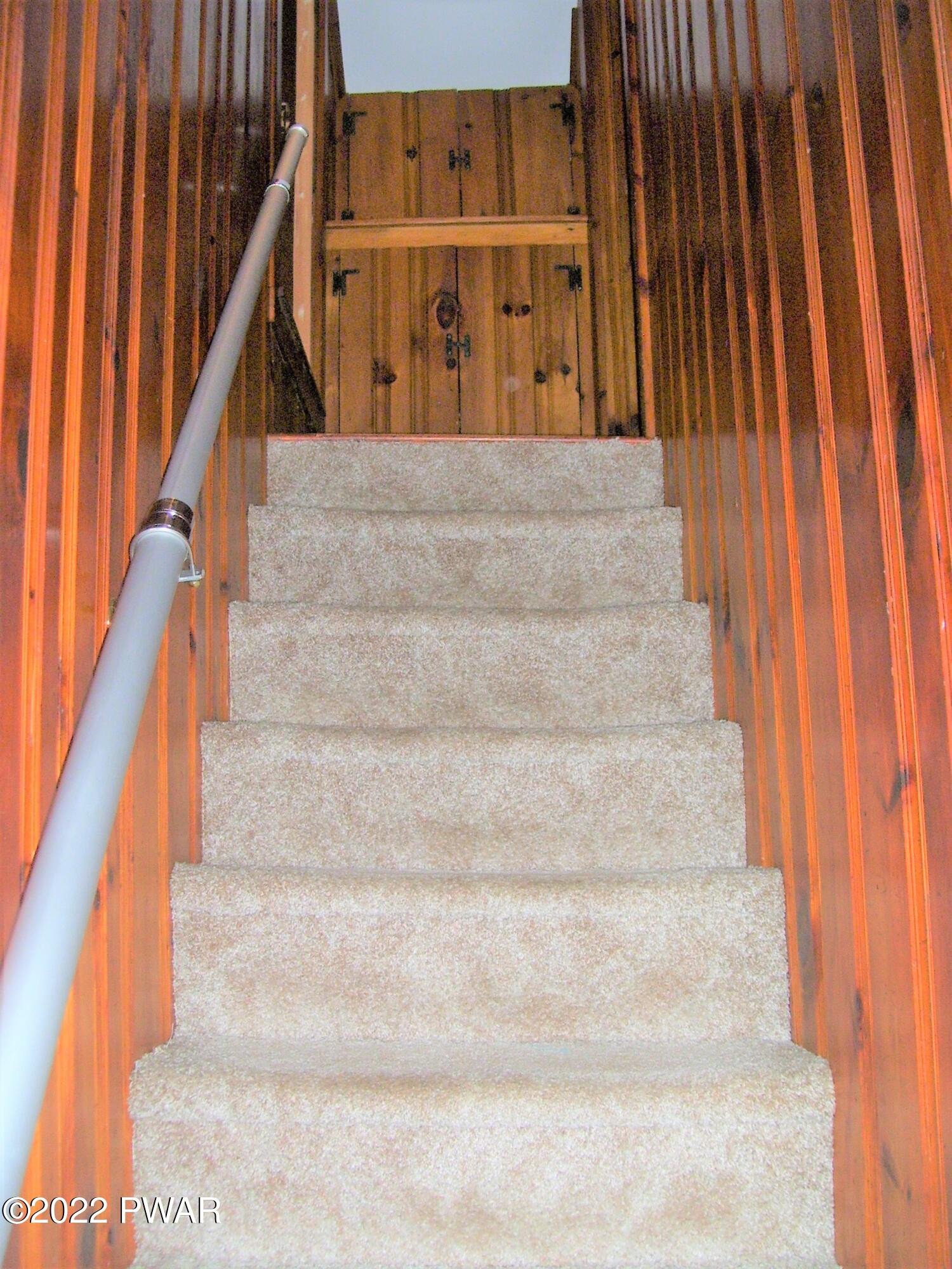 50 Paupack Point Road Hawley, PA 18428 - Photo 26 of 59 Stairs to 2nd Level