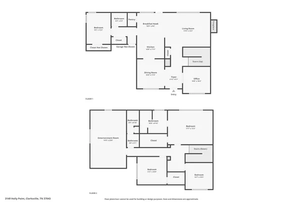 $2,200 | 3149 Holly Point, Clarksville, TN 37043