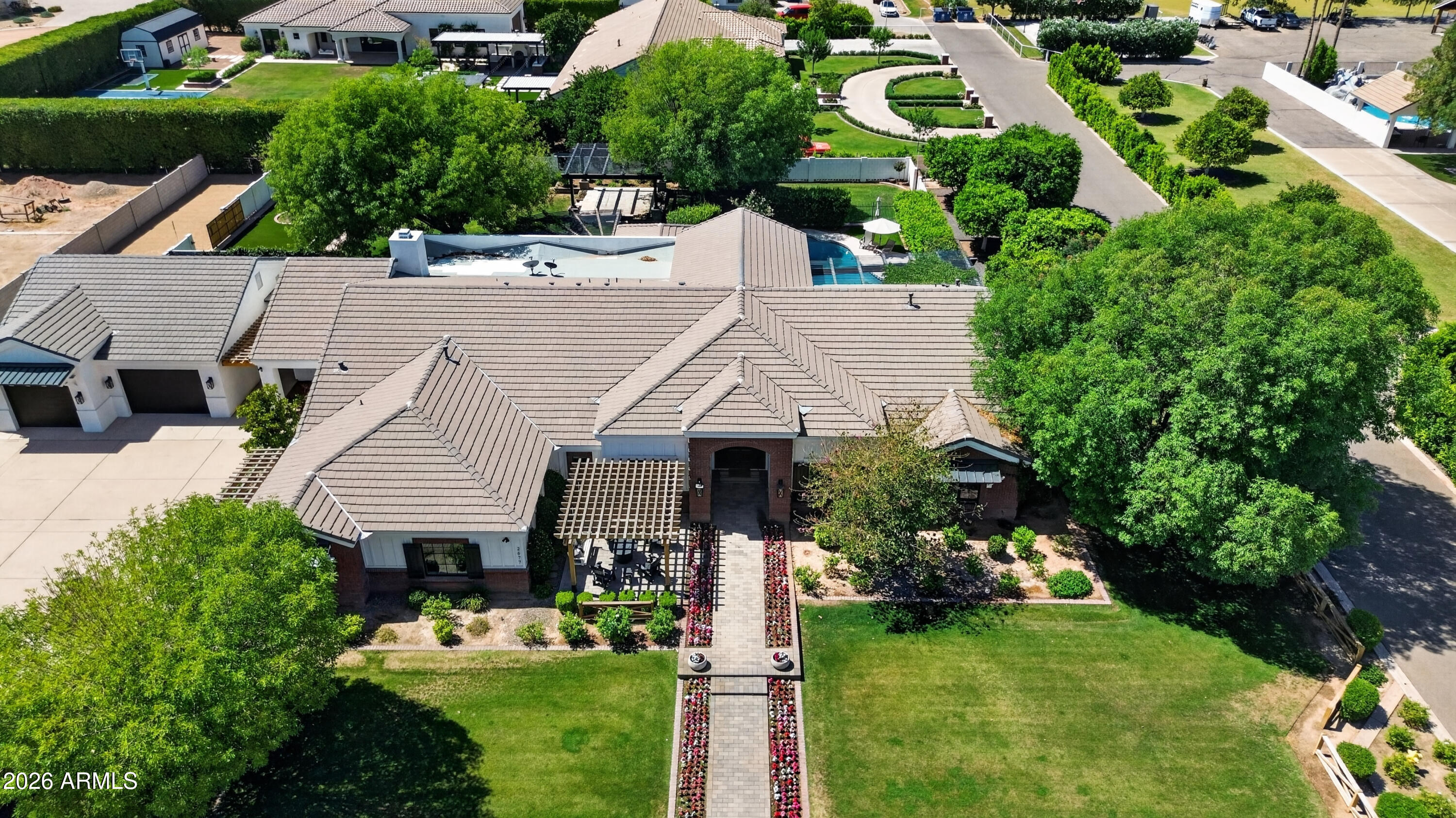 2677 East Queen Creek Road Gilbert, AZ 85297 - Photo 120 of 128 Drone 2