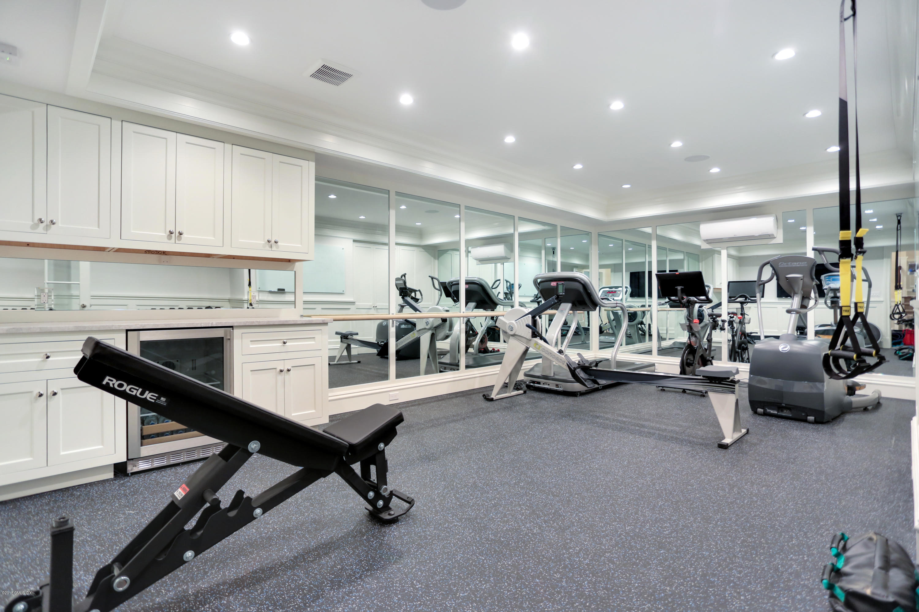 751 Lake Avenue Greenwich, CT 06830 - Photo 26 of 38 a view of a room with gym equipment