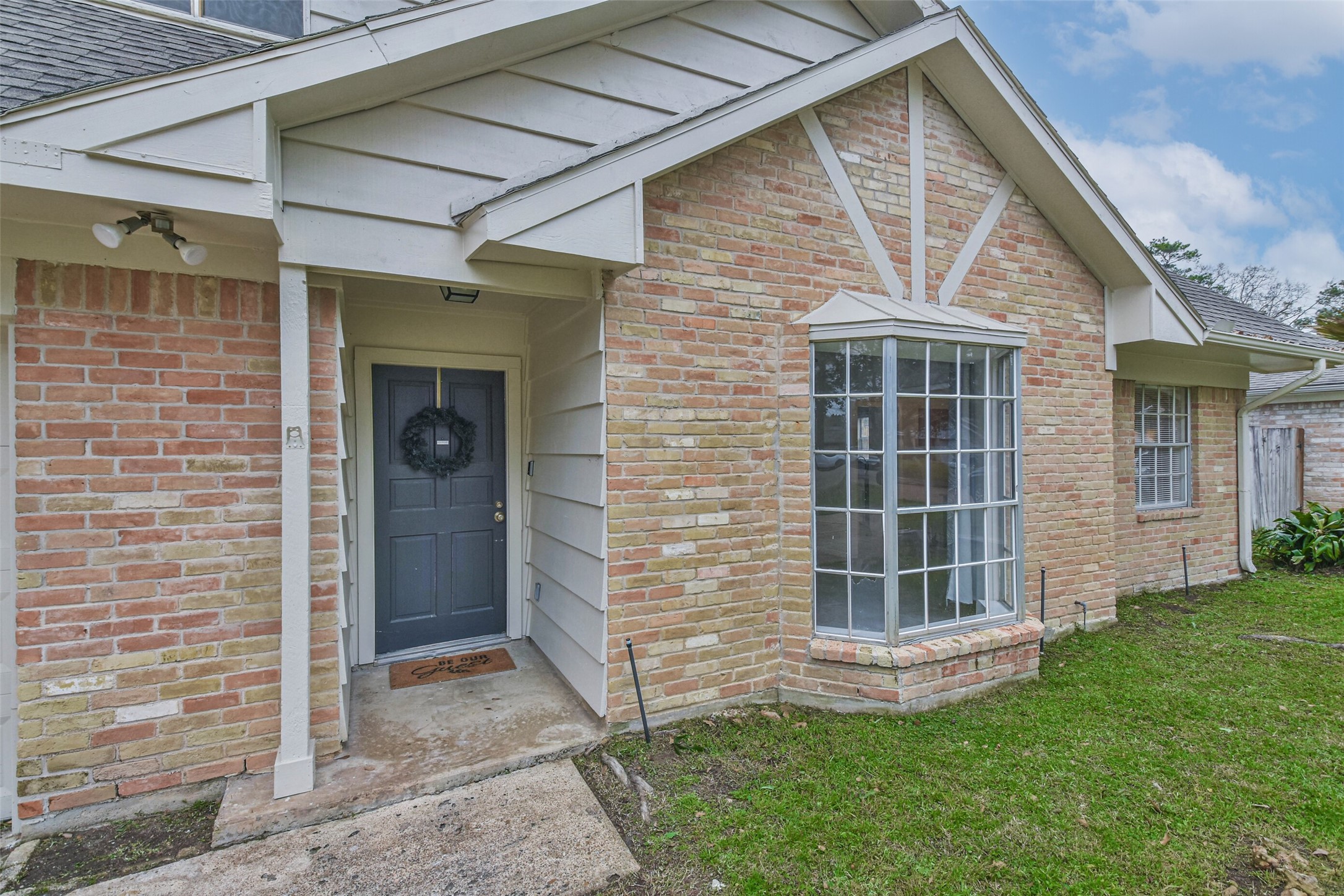 9614 Ballin David Drive Spring, TX 77379 - Photo 4 of 40 a view of front of a house with a yard