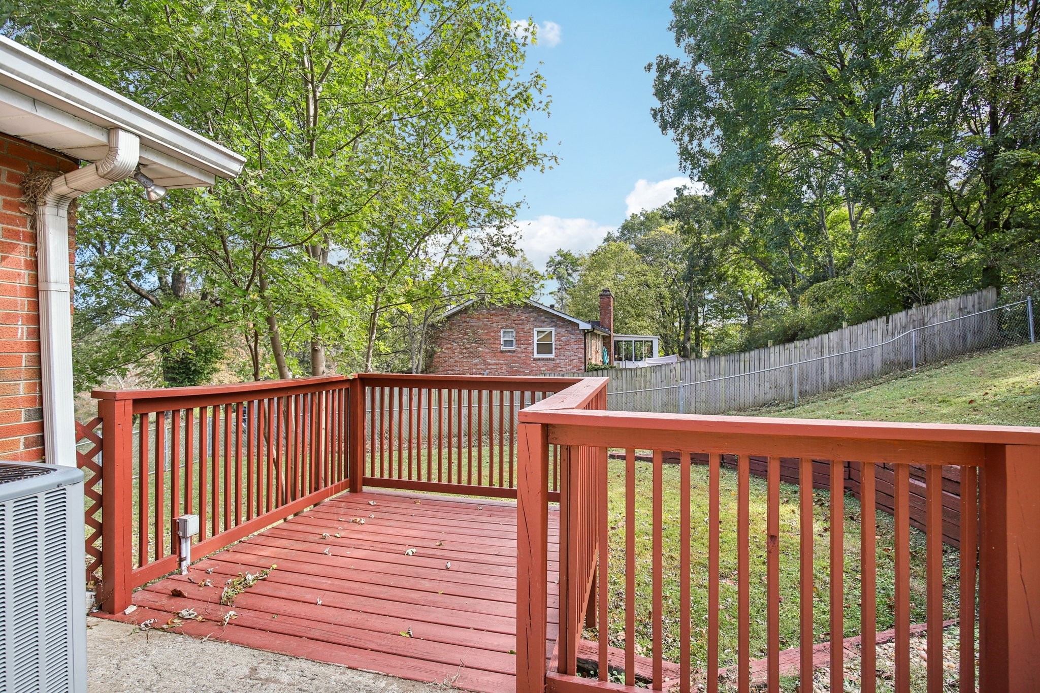 2411 Cloverdale Road Nashville, TN 37214 - Photo 29 of 33 a view of a wooden roof deck