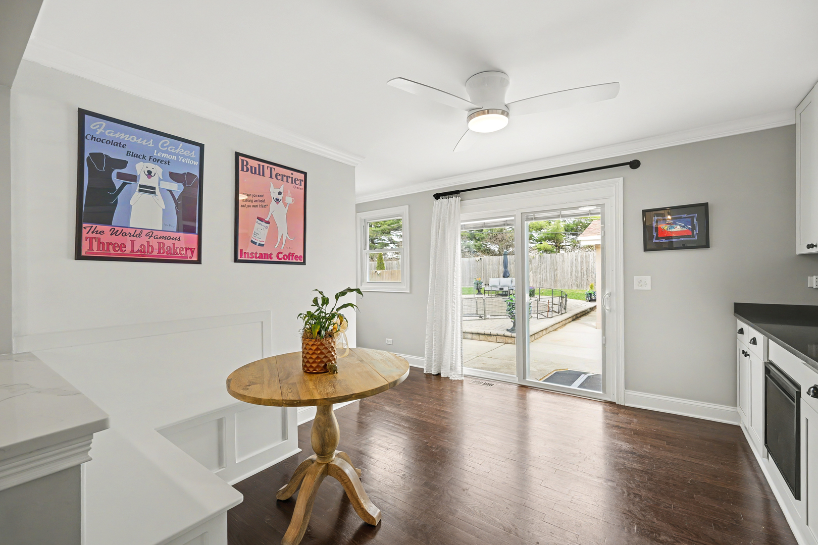 3S171 Arboretum Road Glen Ellyn, IL 60137 - Photo 13 of 41 a view of an empty room with wooden floor and a window