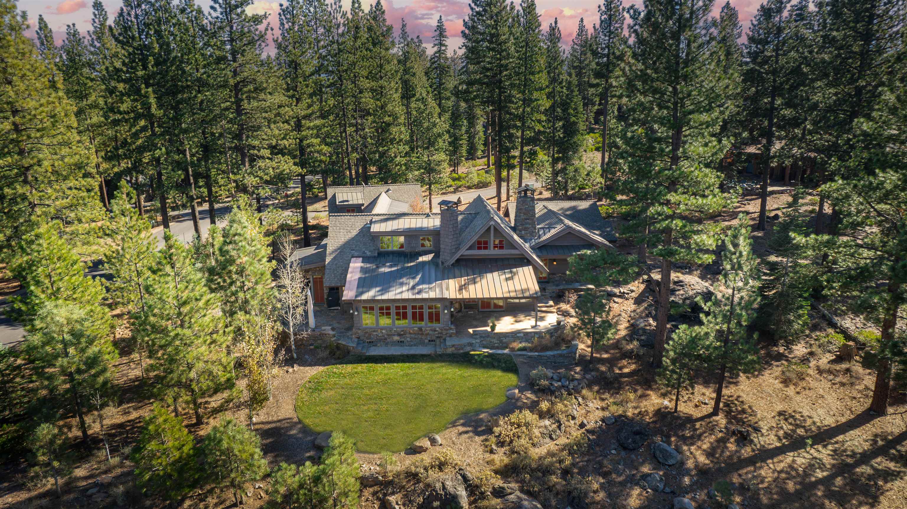 8602 Lloyd Tevis Drive Truckee, CA 96161 - Photo 2 of 21 an aerial view of a house