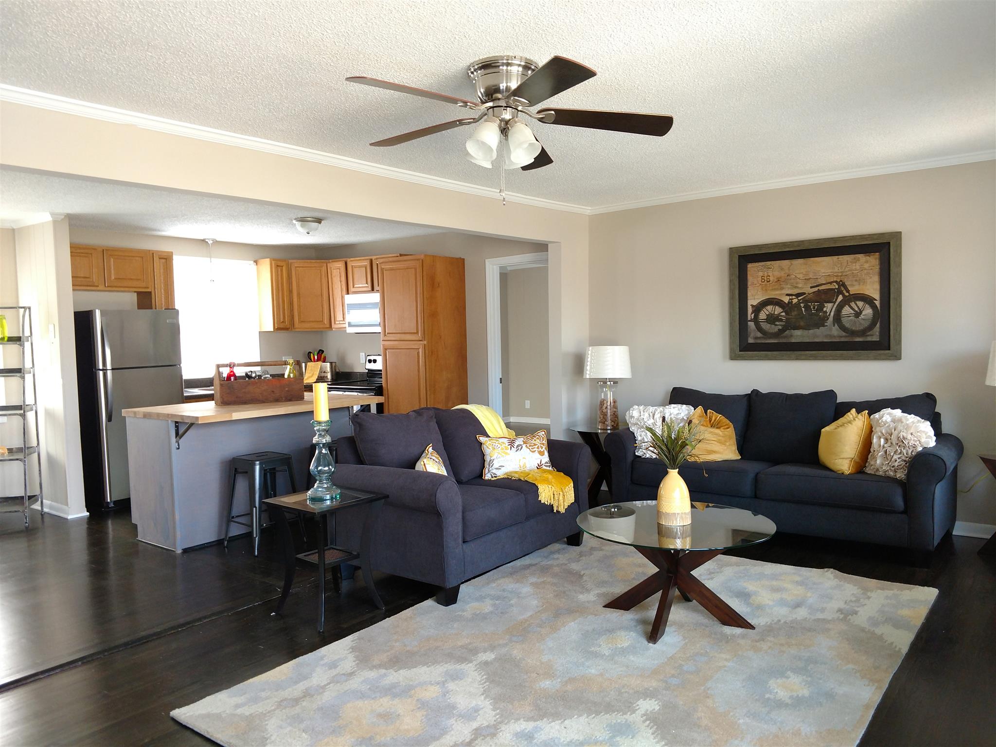 308 Notgrass Road Clarksville, TN 37042 - Photo 4 of 19 a living room with furniture and a large window