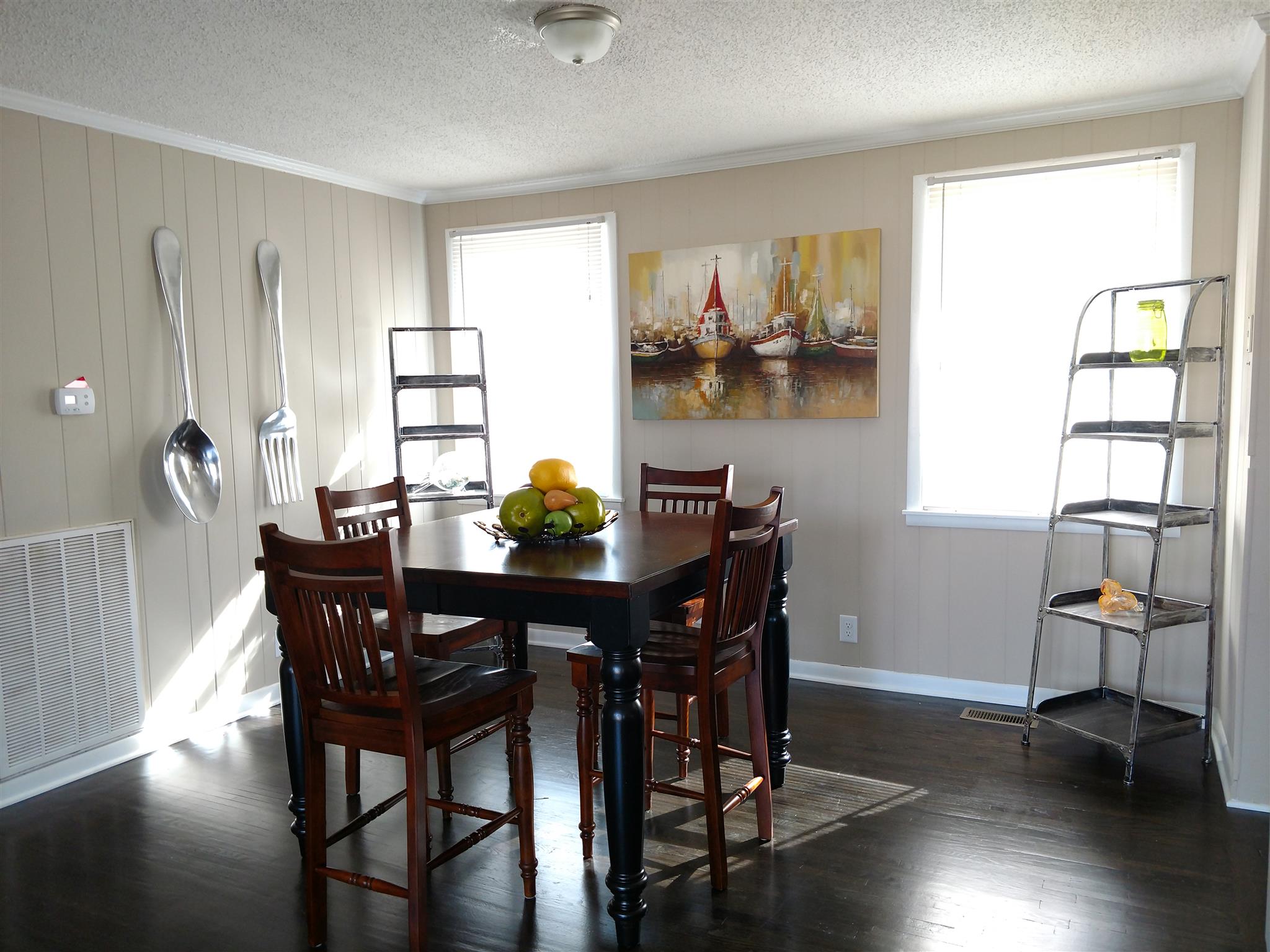 308 Notgrass Road Clarksville, TN 37042 - Photo 8 of 19 a view of a dining room with furniture and wooden floor