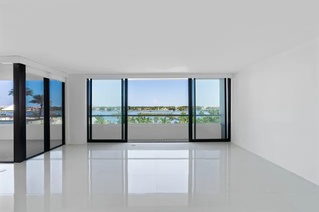 a view of an entryway with a garden