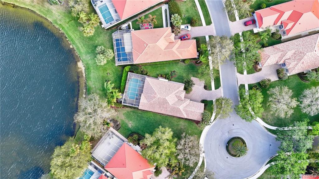 1541 Southwest Balmoral Trace Stuart, FL 34997 - Photo 46 of 52 an aerial view of a house