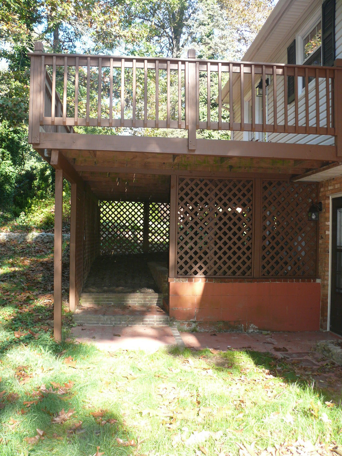 367 Scalybark Drive Blue Ridge, VA 24064 - Photo 33 of 37 a view of yard from a balcony