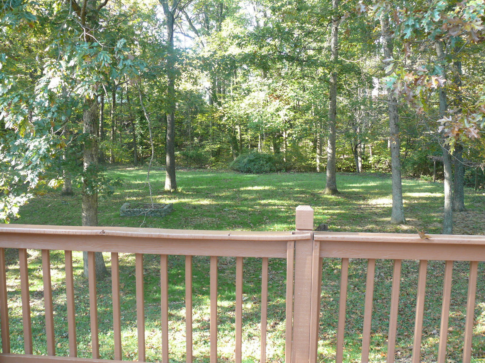 367 Scalybark Drive Blue Ridge, VA 24064 - Photo 37 of 37 a view of a wooden deck with a big yard