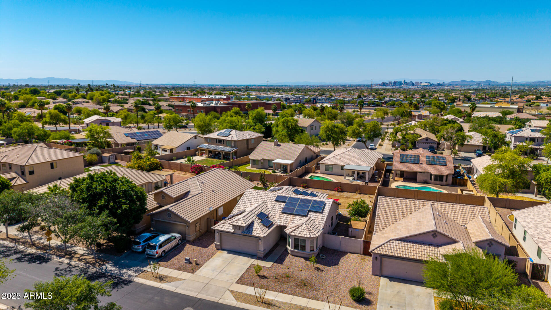 1634 East Harwell Road Phoenix, AZ 85042 - Photo 41 of 44 an aerial view of a city
