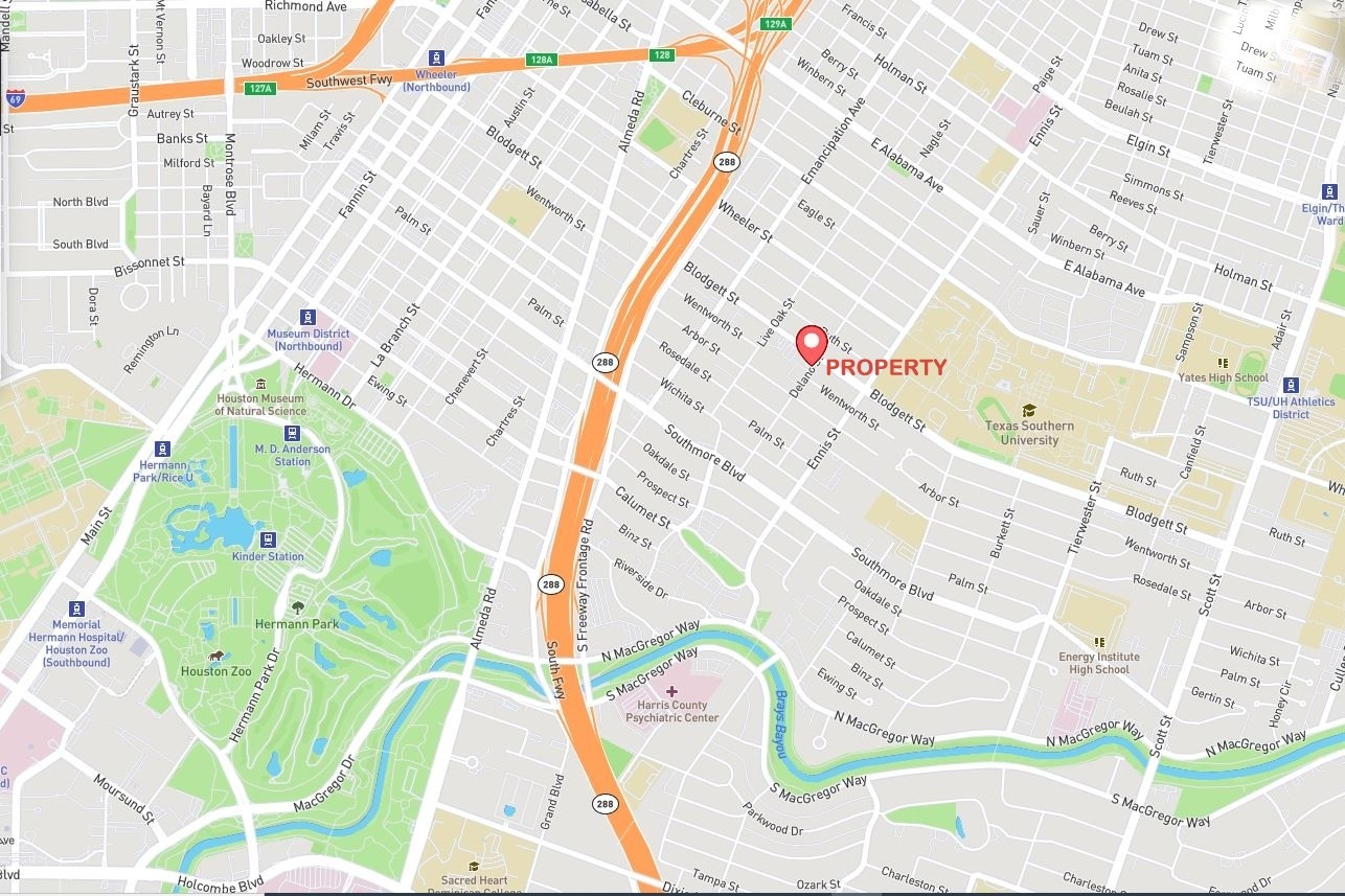 2709 Blodgett Street Houston, TX 77004 - Photo 25 of 27 en suite bathroom with a bathtub and shower