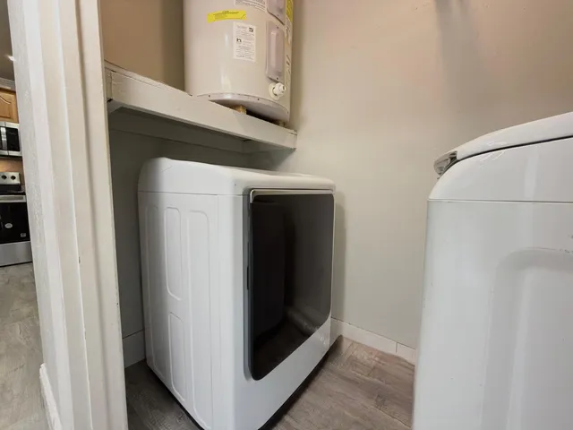 a view of walk in closet