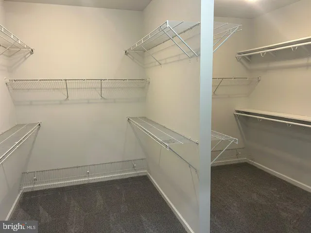 a view of walk in closet