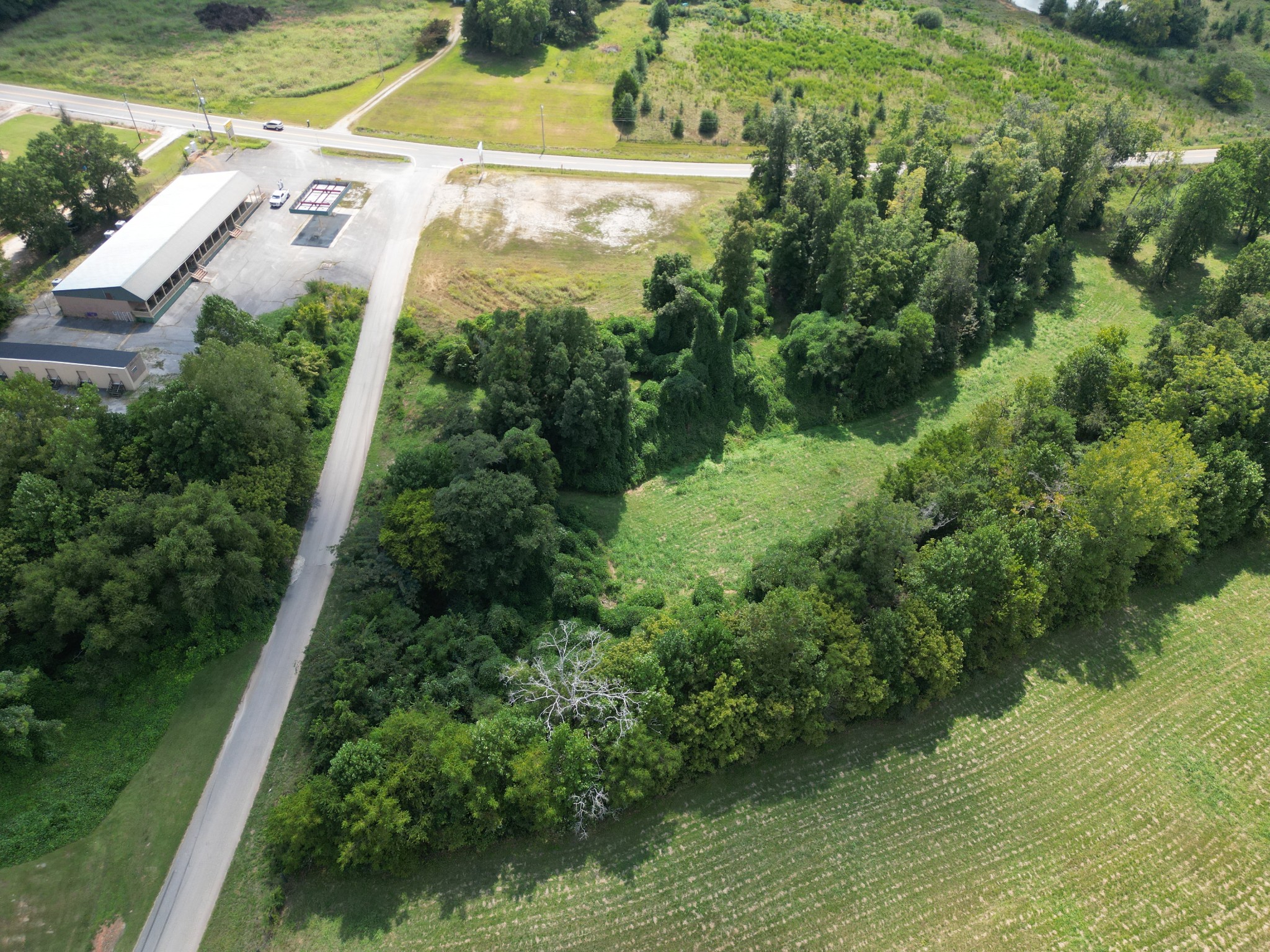 0 Morris Ferry Bridge Road Estill Springs, TN 37330 - Photo 6 of 7 a view of a lake with a building in the background