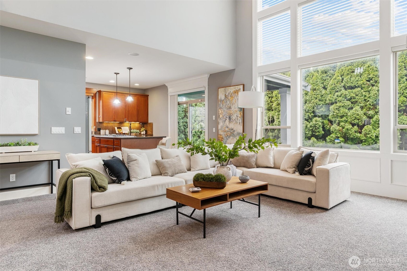 6743 Southeast 2nd Street Renton, WA 98059 - Photo 11 of 35 a living room with furniture and a large window