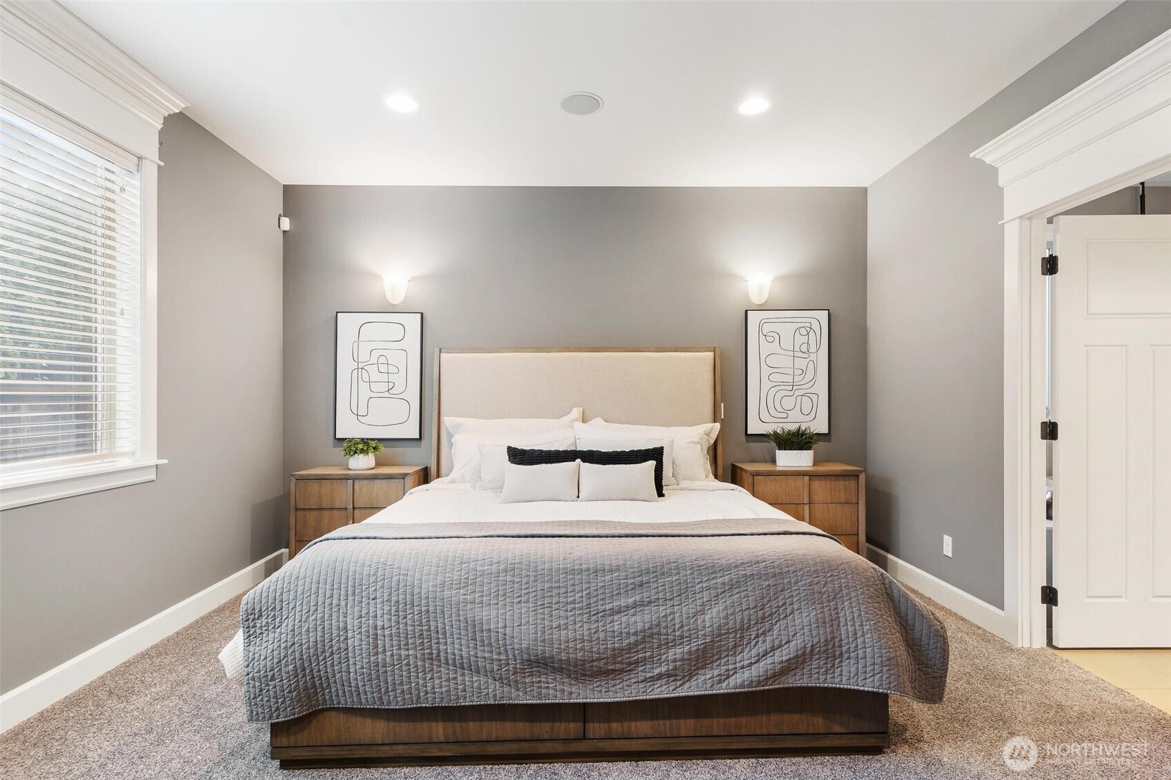 6743 Southeast 2nd Street Renton, WA 98059 - Photo 18 of 35 a bedroom with a bed and window