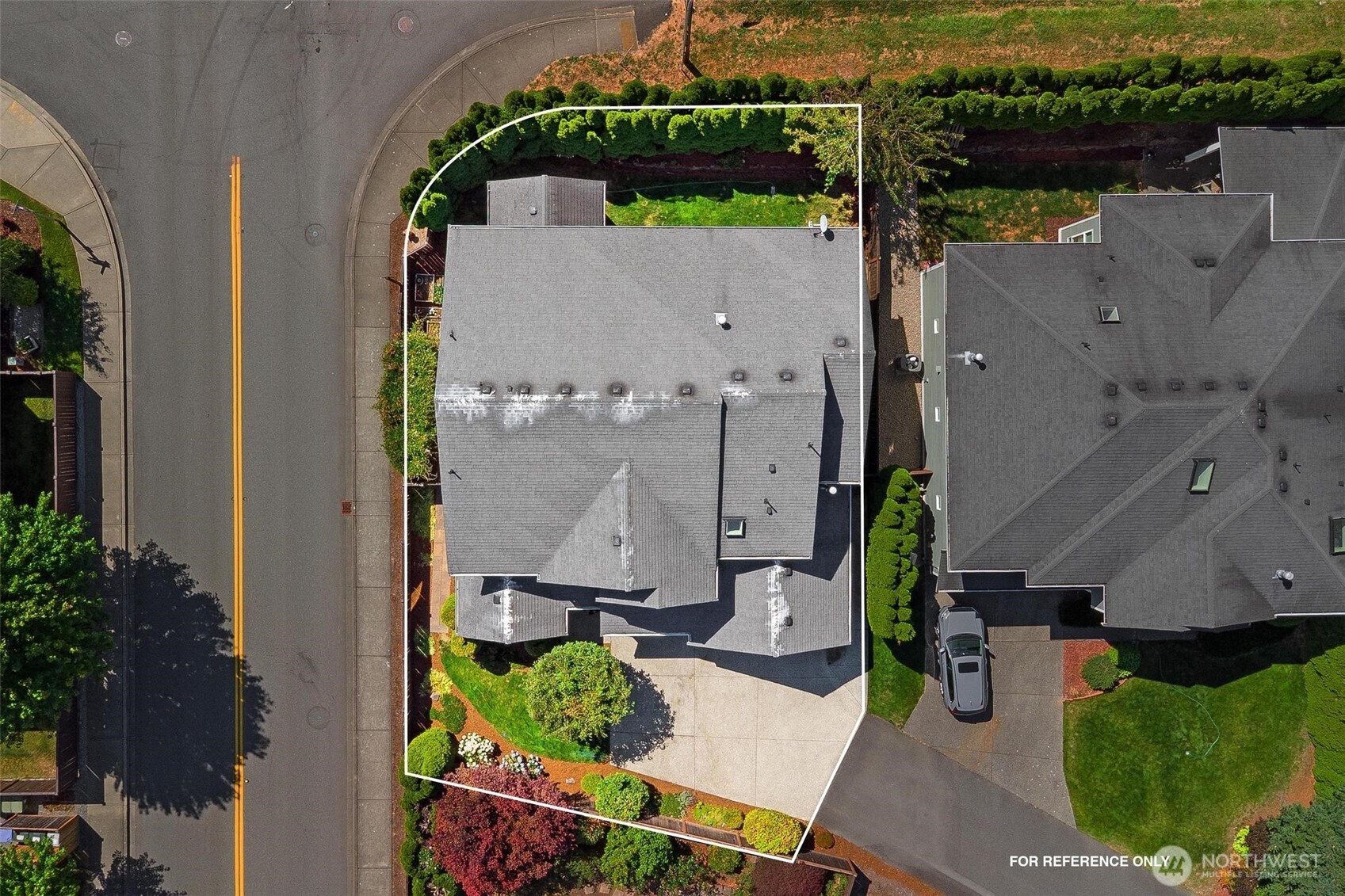6743 Southeast 2nd Street Renton, WA 98059 - Photo 35 of 35 an aerial view of a house with a yard