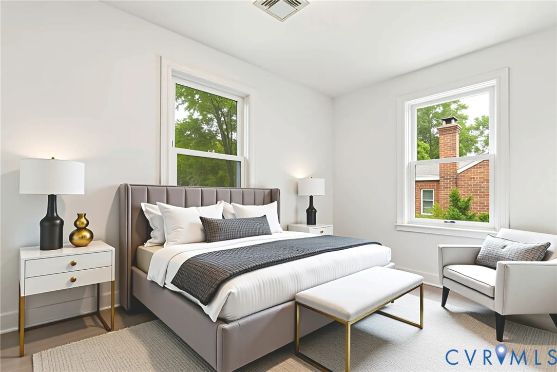 4 West Jerald Street Highland Springs, VA 23075 - Photo 11 of 19 a bedroom with a bed and a window