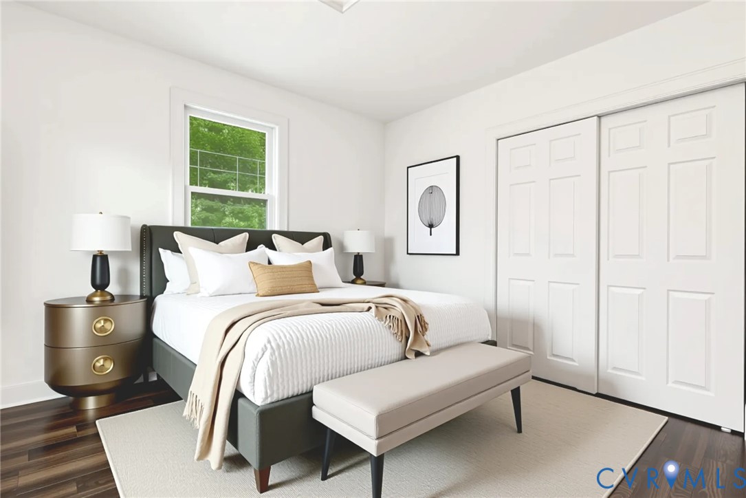 4 West Jerald Street Highland Springs, VA 23075 - Photo 14 of 19 a bed room with a bed and a tv