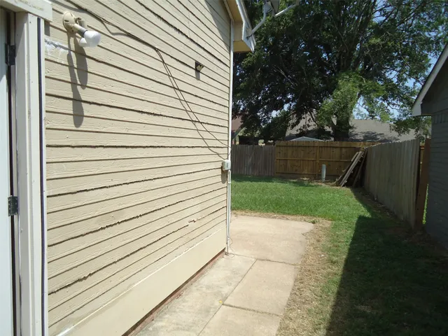 a living room with a fireplace